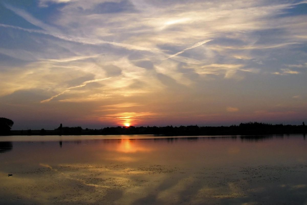 Sunset on the Lake